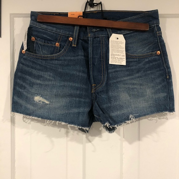 BNWT Levi’s 501 Shorts Cali Tide Size 26 - Picture 5 of 6